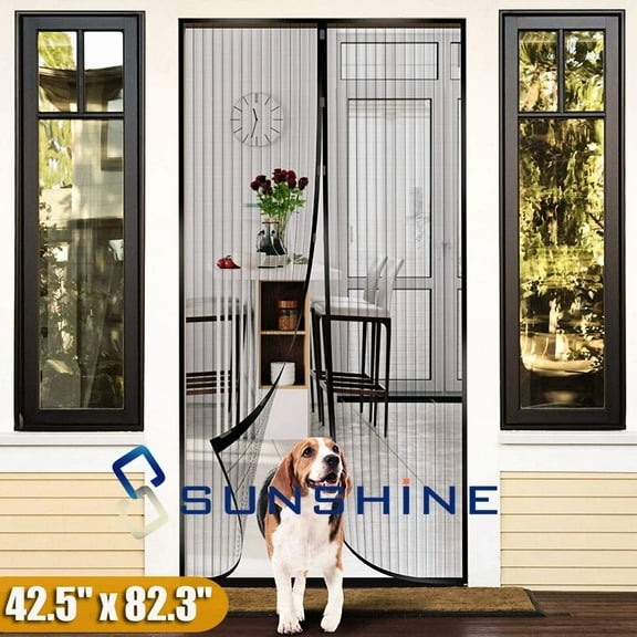 Mosquito Net Window Door Curtain Flipper Magnetic Door Anti Bug Insect Curtains