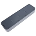 thumbnail image 4 of Kitchen Drawer Organizer Anti-Skid Base Tray Cutlery Knife Spoon Separation Organizing Storage Box Saving Space Grey, 4 of 8