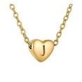 thumbnail image 1 of SIfdSeng 26 Collier Alphabet en Forme de Cœur Initiale pour Femmes Colliers en Acier Inoxydable pour Femmes A Z 26 Alphabet Initiale Colliers en Or pour Femmes Filles, 1 of 5