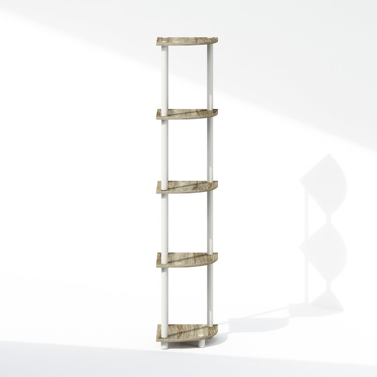 Furinno Turn-N-Tube 5-Tier Corner Display Shelf Unit photo 4