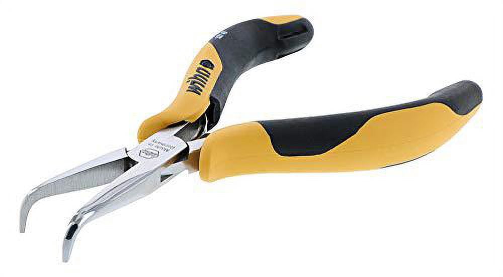 Wiha 32748 Bent 90 Degree Needle Nose Pliers - ESD Safe