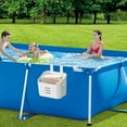 thumbnail image 6 of XEOVHV Pool Side Storage Basket, Pool Accessories For Above Pool, Pool Cup Above Ground Pool Accessories Pool Toy Basket Pool Storage Bins For Most Frame Pools, 6 of 8