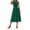 #0012-Green, variant on Puyaiuu Women's Solid Color Casual Loose Maxi Dress, Flowy Short Sleeve Round Neck Summer Beach Cover Up, Lightweight Breezy Vacation Wear, Cute Sundresses for Women Spring Gift