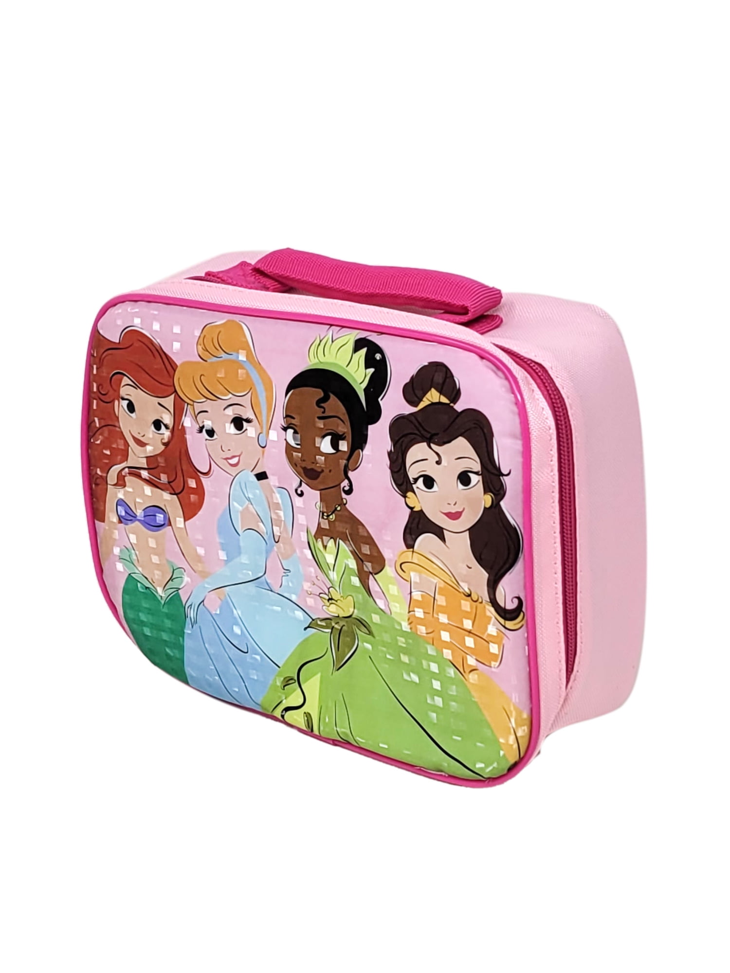 Disney Princess Backpack and Insulated Lunch Bag Set Tiana Ariel Girls –  Open and Clothing