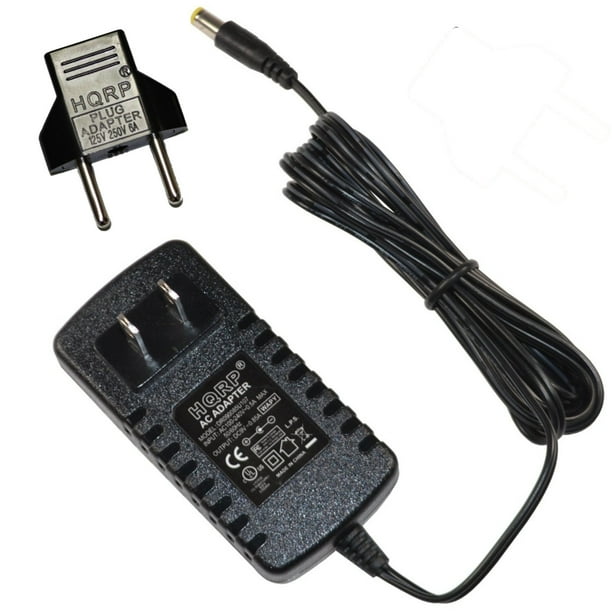 HQRP AC Adapter Power Supply compatible with Casio CTK 401 CTK401 CTK 411 CTK411 Keyboards Replacement