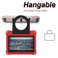thumbnail image 4 of Fire 7 Tablet Case 2022(12th Gen), Allytech for All-New Kindle Fire 7" Case for Kids, Light-Weight Handle Viewing & Typing Stand Kids-Proof EVA Protective Case for Amazon Fire 7" 2022, Red, 4 of 7