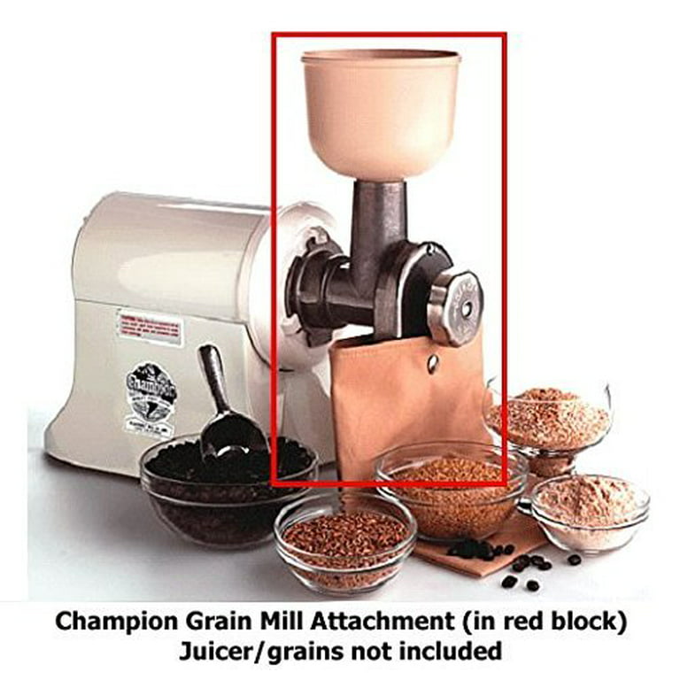 Juicer- Grain Mill Attachment -
