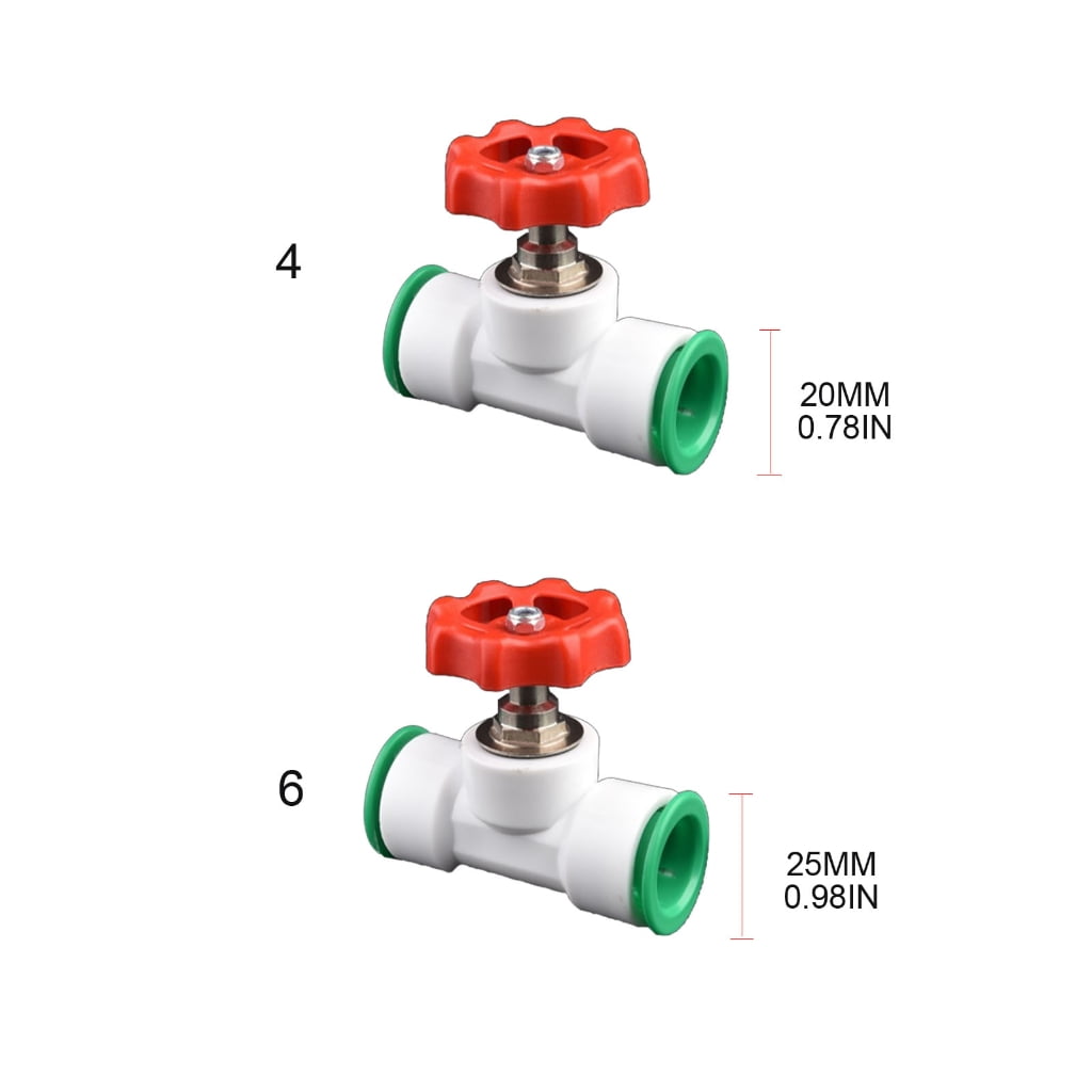 PPRWater Pipe Quick Connector No Welding 20/25PE Hot/Cold Water Pipes Fittings