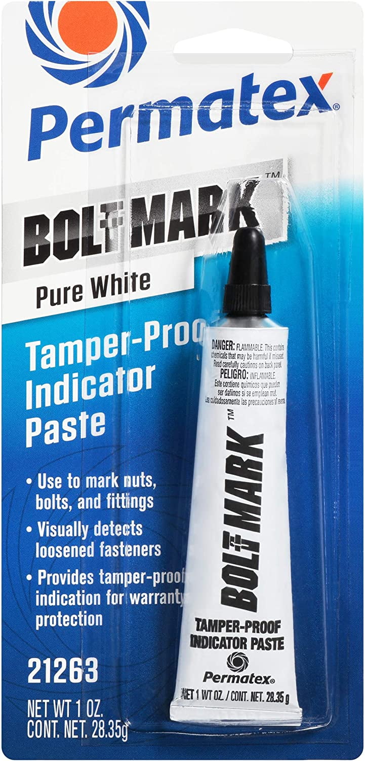 Permatex 21263 Bolt Mark White
