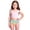 Mint Green, variant on Girls Period Swimwear Two Pieces Bikini Set Bottom Swimwear Ice Print Swimsuit Kids Two Piece Bathing Sun Swim Trunks Rash Guard Swimsuits