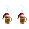 thumbnail image 2 of yotijay 5xChristmas Earrings Christmas Costume Accessories Gift for Club Proms Holiday, 2 of 9