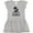 AC-Heather Grey, variant on Inktastic First Trip to Hawaii Vacation Gift Baby Girl Dress