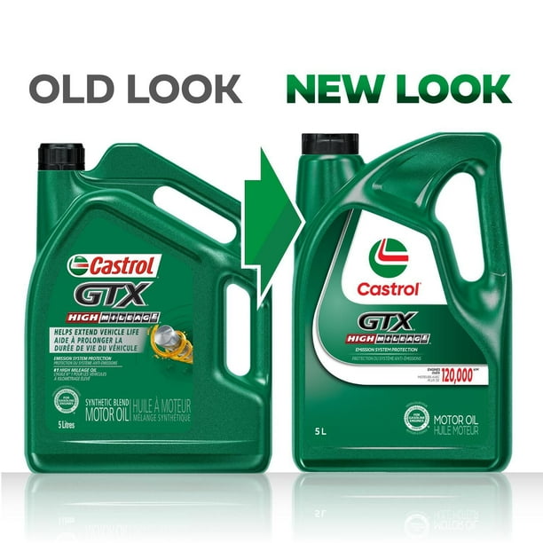 Castrol GTX – High Mileage 5W20 5L - Walmart.ca