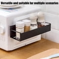 thumbnail image 6 of Punch Free Storage Rack, No Drill Wall Mounted Organizer, Kitchen Storage Rack, Bathroom Storage Rack, Balcony Storage Rack, Jar Holder Shelf, Easy Install Storage Shelf for Organization, 6 of 7