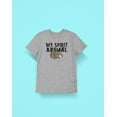 thumbnail image 5 of Old Glory Youth Sloth My Spirit Animal Short Sleeve Graphic T Shirt, 5 of 6