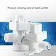 thumbnail image 4 of Regulador de presión de agua de plástico, reductor de presión de agua para purificador de agua de ósmosis inversa, regulador de presión ajustable de plástico, 4 of 5