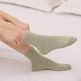 thumbnail image 5 of 5Pairs Women Wool Socks, Thick Soft Wool Socks for Women, Winter Hiking Socks Cozy Socks Warm Socks, 5 of 6