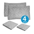 thumbnail image 2 of Sweet Home Collection 1800 Count Paisley Print Microfiber Sheet Set, 2 of 3
