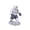 A, variant on Bear Sculpture Home Decor, Eclectic Animal Boxing Statue for Office, Living Room, Bedroom on Table, Shelf, Cabinet and Window Stand (Polar Bear)