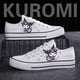 thumbnail image 1 of Tendencia nacional ins estilo universitario zapatos blancos casuales de suela gruesa diseño de pato mandarín de moda para mujer zapatillas de deporte de marca de moda deportiva para hombre, 1 of 5