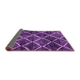 thumbnail image 2 of Ahgly Company Indoor Square Abstract Purple Modern Area Rugs, 7' Square, 2 of 4