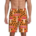 thumbnail image 2 of Daiia Forest Mushrooms Mens Woven Stretch Pajama Short,Short Pajama Pants-X-Large, 2 of 9