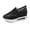Black, variant on Affordable Women'S Platform Sneakers Women'S Patterned Workout Sneakers Ladies Fashion Breathable Mmesh Sequin Decoration Thick Soled Casual Sports Rocking Shoes