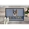 thumbnail image 2 of Caroline's Treasures BB1409JMAT Boxer Welcome Door Mat, Indoor Rug or Outdoor Welcome Mat 24x36 Doormat , 36"L x 24"W,, 2 of 4