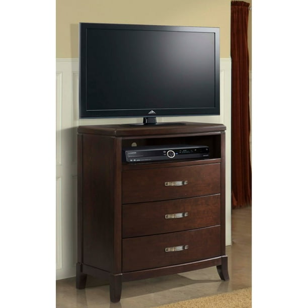 Walmart and target both have media chests for low price. walmart