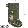 thumbnail image 7 of Caliber Gourmet CBG-1068 Tactical Stocking OD Green 19", 7 of 7