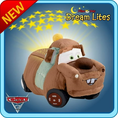 Pillow Pets Disney Pixar Cars Dream Lites Tow Mater Stuffed Animal Night