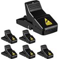 thumbnail image 1 of Trampas para ratones, trampas para ratones compatibles con la casa, trampa para ratones pequeños en interiores rápida y eficaz, seguro, atrapapatas para ratoneras compatibles con la familia y mascotas Afortunado Sencillez, 1 of 5