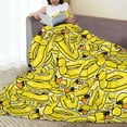 thumbnail image 4 of Cute Rubber Duck Ultra Soft Cozy Flannel Blanket - Lightweight Warm Blankets - Pet Throw Blanket - for Adults Outdoor Travel, Indoor Bed Couch Sofa Room Decor All Seasons 60'''' x 80'''', 4 of 6