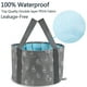 thumbnail image 5 of Cubo plegable para remojar los pies, bañera portátil de viaje para pies, Spa plegable para pies, lavabo para remojar, contenedor de agua para acampar y Picnic, 5 of 7