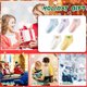 thumbnail image 5 of Calcetines tobilleros invisibles de verano para bebés y niños pequeños suaves y transparentes Adepaton BST3004636-2, 5 of 5