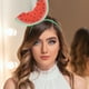 thumbnail image 5 of Diadema de sandía, diadema de verano, diadema tipo bopper, diadema para disfraz, aro para el cabello, decoración para fiestas, 5 of 8