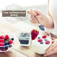 thumbnail image 4 of Sunwarrior Organic Chia Seeds, Non-GMO, Keto, Vegan, Superfood, 360g Tub (30 Servings), 4 of 7