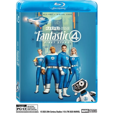 Pre-Owned The Fantastic Four: First Steps (Blu-ray   Digital Copy) Marvel Studios, Action & Adventure