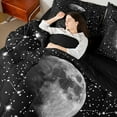 thumbnail image 4 of Castle Fairy Psychedelic Constellations Twin Bedding Sets 7-Piece for Female Men Women,Universe Galaxy Mooon Bedding Comforter Set Microfiber,Starry Sky Breathable Sheet Sets,Ultra Soft Home Decor, 4 of 8