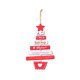 thumbnail image 1 of Toystoory Decoración navideña de para Hotel en casa, cartel de árbol colgante para dormitorio interior, escaparate, adorno de ventana, Kits de decoración para fiestas Rojo Toystoory HA069283-01, 1 of 6