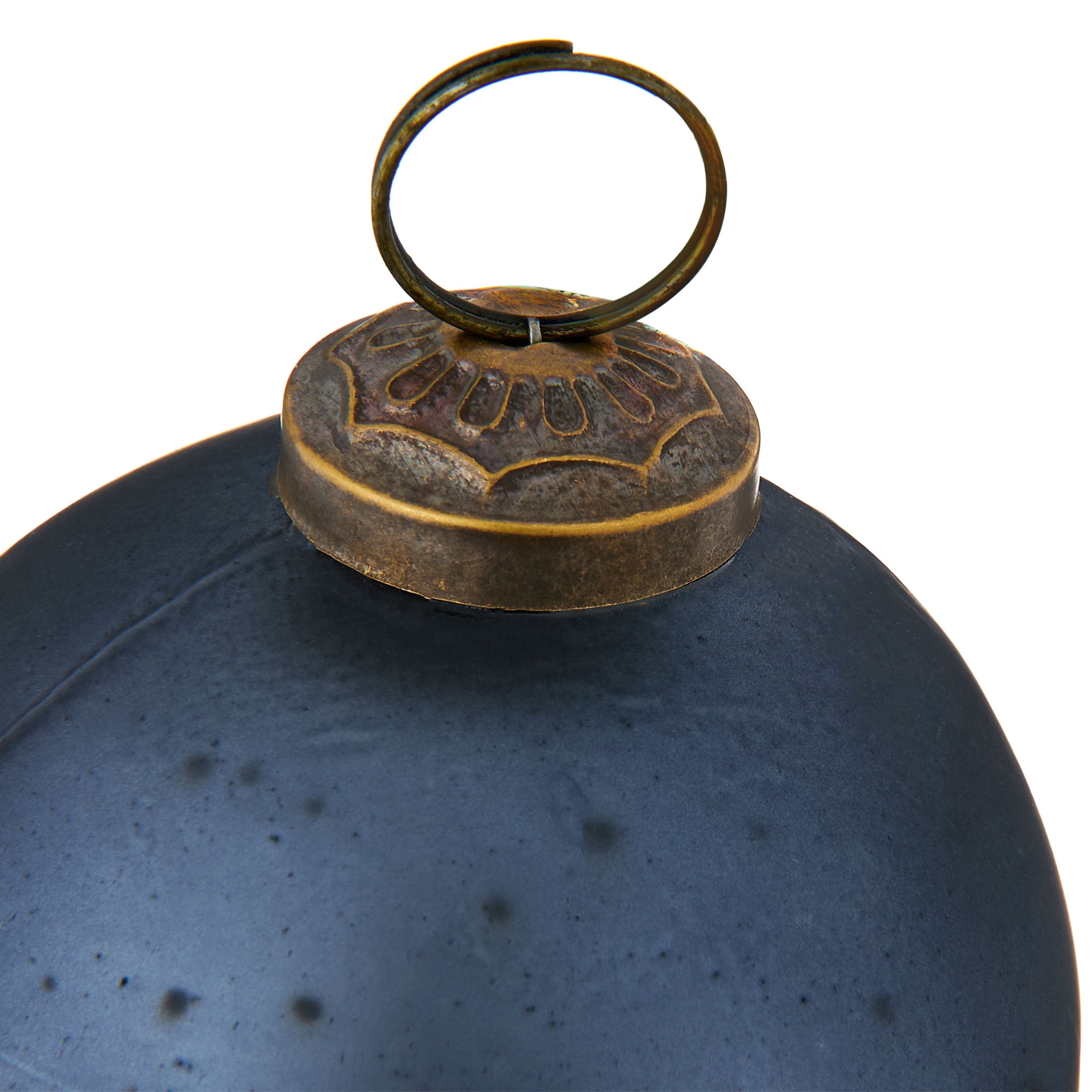 Blue Ball with Rhinestones Christmas Ornament, by Holiday Time