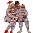thumbnail image 1 of Christmas New Parent-child Home Set Pajamas, 1 of 3