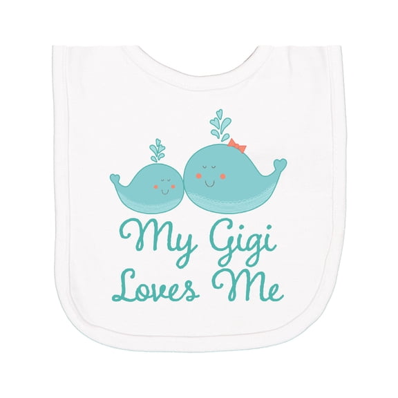 Inktastic My Gigi Loves Me Newborn Bib