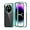 Green, variant on Compatible with Oppo Find X6 Pro Case with Built-in Privacy Glass Screen Protector, Ultra Slim Oppo Find X6 Pro Phone Case Clear for Women Men Shockproof Protective Cover (Black)