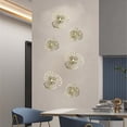 thumbnail image 5 of HYmarket Modern Double Layers Wall Flower Statue - Light Luxury Hollow Artwork, Wrought Iron Flower Ornament, Modern Background, Home Supplies, 5 of 8