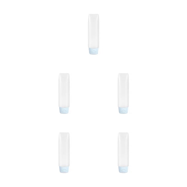 Yuarrent Botella exprimible de viaje Gel de ducha Envase cosmético Bolsillo a prueba de fugas Dispensador exprimible Tubo Cuidado personal 30ML Type2 NO2