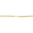 thumbnail image 2 of 14K Yellow Gold 20in 4.1mm Diamond-Cut Round Franco Chain with Lobster Clasp, 2 of 4