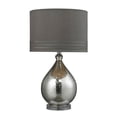 thumbnail image 1 of ElkGroup International D252 Lampe de Table en Verre à Bulles Finition Plaque Mercure, 1 of 2