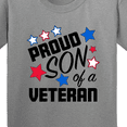 thumbnail image 4 of Inktastic Proud Son of a Veteran Veterans Day Youth T-Shirt, 4 of 5