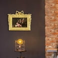thumbnail image 2 of Photo Frame Picture Holder Home Rustic Family Frame Picture Photo Frame Art Ornate Decor Embossed Rectangle for Crafts Rustic Gift Wedding, 2 of 9